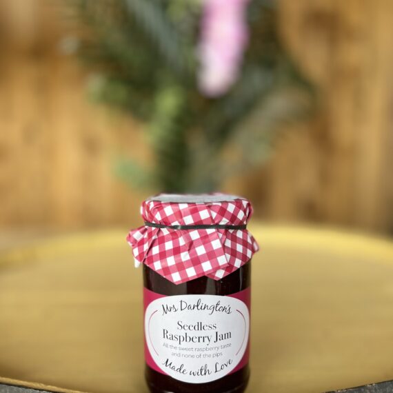 Mrs Darlington's Extra Jam, Seedless Raspberry Jam