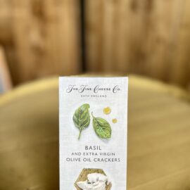 The Finest Cheese Co Basil and Extra Virgin Olive Oil Crackers