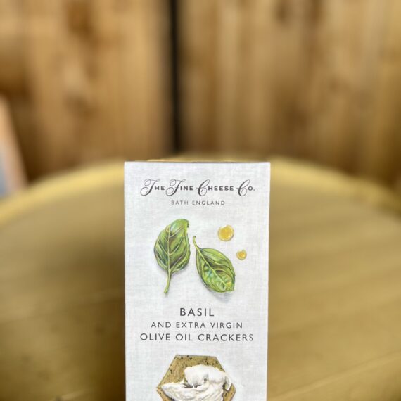 The Finest Cheese Co Basil and Extra Virgin Olive Oil Crackers