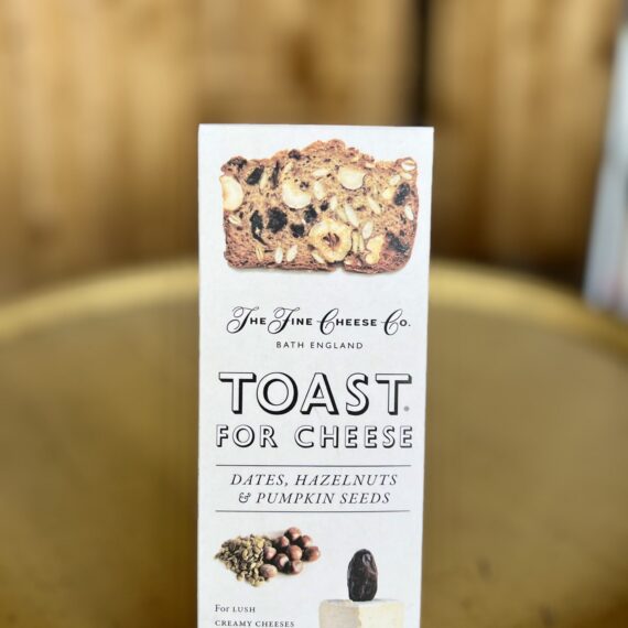 The Finest Cheese Co Toast for Cheese Dates, Hazelnuts and Pumpkin Seeds